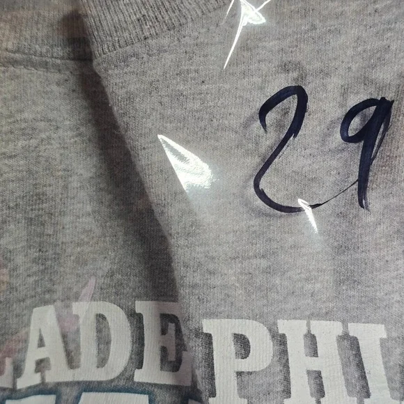 2017 Philadelphia Finally Champions T Shirt Size XL NFL Football Grey Eagles - Picture 10 of 10